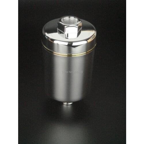 Chemical-free shower filter/SPA shower head/shower purifier with combined carbon&KDF material to wippe off chlorine&heavy metals