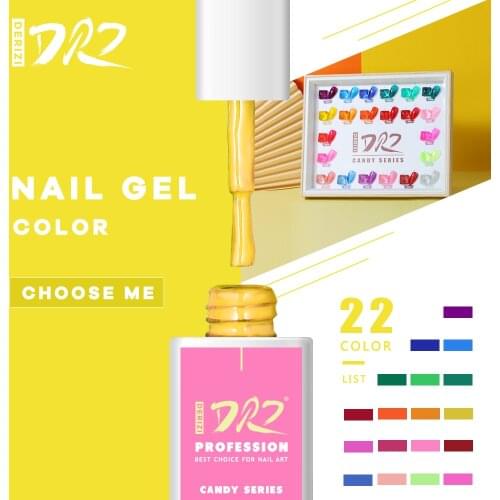 DERIZI Candy Gel Nail Polish vernis semi permanant UV Nail Gel Lak Primer Soak Off Nail Art Gel Varnish Gelpolish Manicure