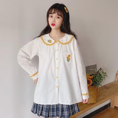 Блузки с вышивкой Giyu China At AliExpress