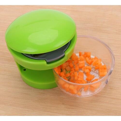 Kitchen Gadget Garlic Press For Home Vegetable Chopper Garlic Multi-function Kitchen Tools Manual Onion Chopper