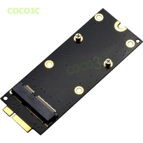 MSATA SSD to for 2012 Macbook Pro Retina A1425 A1398 mini sata to 7+17 pin Converter iMac A1398 MC975 MC976 ME662 ME664 ME665
