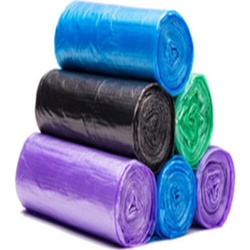 100PCS Disposable vests classified garbage bags Portable thickened household plastic bags