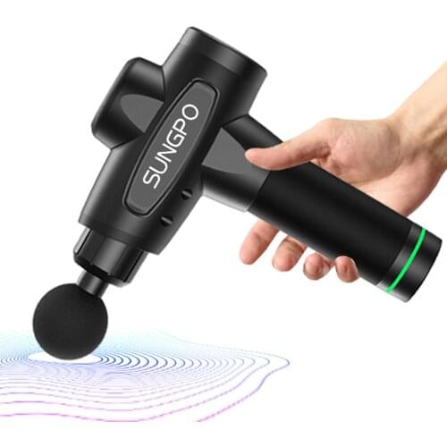 Deep Tissue Muscle Massage Gun Body Shoulder Back Neck Massager Workout Exercise Athletes Relaxation Shaping Pain Relief