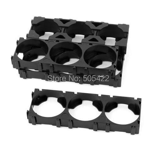 50PCS/LOT 26650 Battery 3-linked Spacer Radiating Shell Plastic Holder Bracket