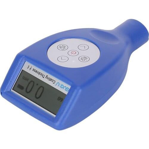 GTS810F portable coating thickness gauge, paint film thickness gauge with iron based layer test