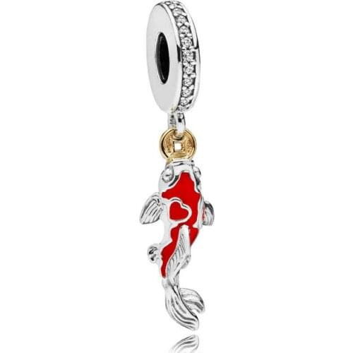 QANDOCCI Shine Arrow Rose Path ToLove Loved Script Classic Pendant Charm Fit Pandora Bracelet 925 Sterling Silver Jewelry