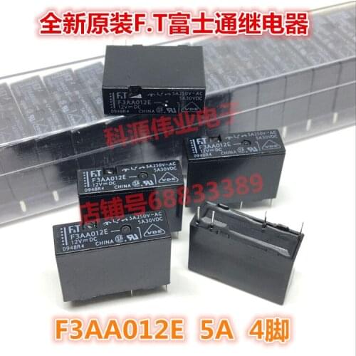 F3AA012E 12VDC 5A 4PIN F.T Relay