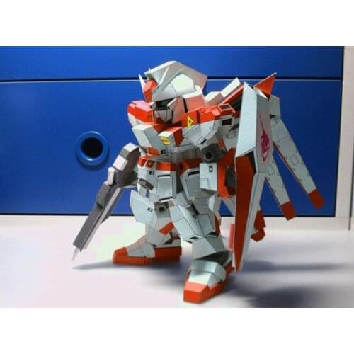 SD RX-93 Hi-V Red Paper Model
