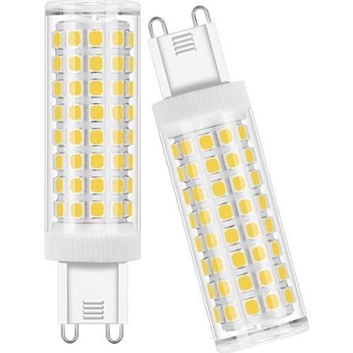 G9 LED Lamp AC220V 110V No Flicker LED Bulb 2835SMD 5W 7W 9W 12W 15W 18W Super Bright Chandelier Light Replace Halogen Lamp