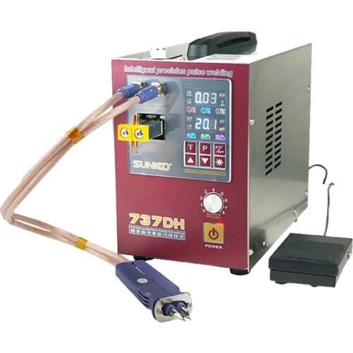 Battery Spot Welder High Power 4.3KW Lithium Battery Assembly Automatic Induction Spot Welding Lithium Iron Phosphate Welding