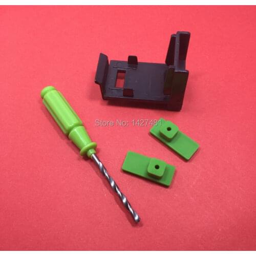 YOTAT 4pcs Universal DIY CISS Refill Tool + Green Pad + CISS Drill for HP Canon inkjet Printer