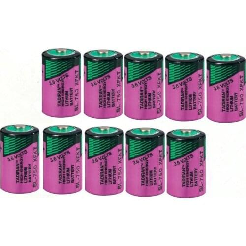 10PCS/LOT New high quality TL-5902 1 / 2AA ER14250 SL350 3.6V 1/2 AA PLC lithium battery