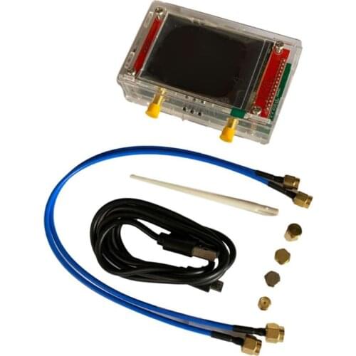 3G Vector Net Analyzer S-A-A-2 NanoVNA V2 Antenna Analyzer with Acrylic Housing Shortwave HF VHF UHF 50KHz-3GHz Analizador