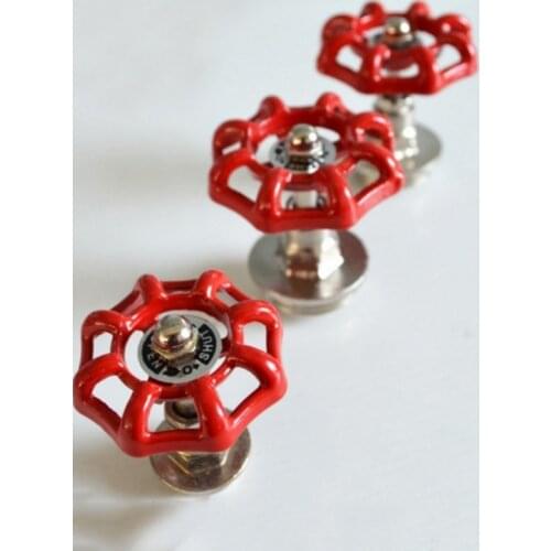 5PCS 1/2" Accessory Industrial Style Pipe Valve Retro Cast Iron Pipe For Clothes Bag Hanger Wall Hook Valva for Pipe 1/2 Inch