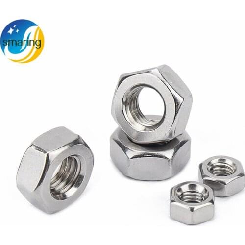 50pcs M3Nuts A2 Stainless Steel Hex Nuts To Fit Our Bolts and Screws
