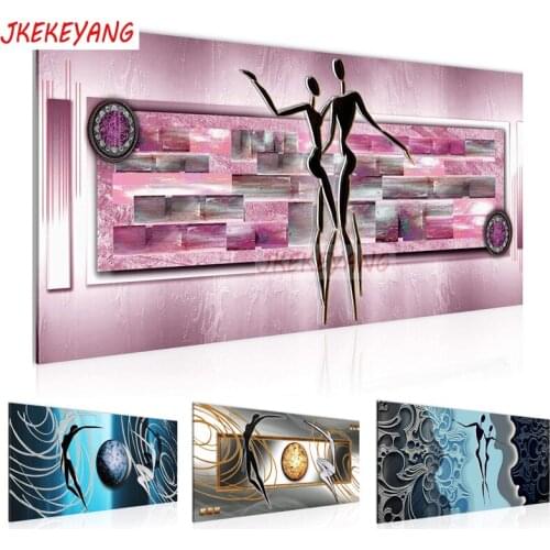 Large 5D Diy diamond painting Abstract characters Diamond Mosaic Rhinestone Embroidery cross stitch Y3564