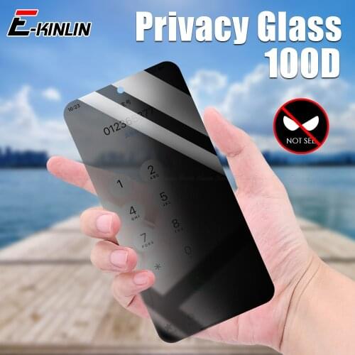 Anti Spy Peeping Tempered Glass For Xiaomi Mi Poco C3 X2 F2 M2 Pro Privacy Glass Screen Protector Protective Film Cover