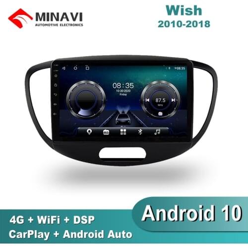 10'' For HYUNDAI I10 2007-2013 Car Radio 9"/10" HD Autoradio Multimedia Player 2DIN Auto Audio Car Stereo MP5 Bluetooth
