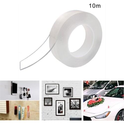 Double-sided Water-soluble Fabric Tape Wig Adhesive Glue Tapes Nano-Free Tape Self-Adhesive Sewing Tools
