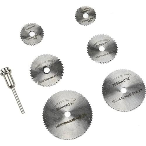 Electric Grinder Accessories High Speed Steel Cutting Blade Rod Wood Plastic Copper Aluminum Soft Metal Small Saw Blade