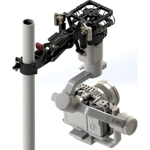 HONTOO Gimbal Shock Absorbing ARM 5.5KG FOR DJI RONIN S RS2 RC2 Power supply plate Car rig rack stabilizer ARM for 3-Axis gimbal
