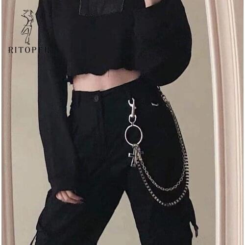 Retro Tassel Metal Pants Chain Fashion Women Decorated Waist Chain Sliver Chain for Pants Jeans Sexy Decorative Chain