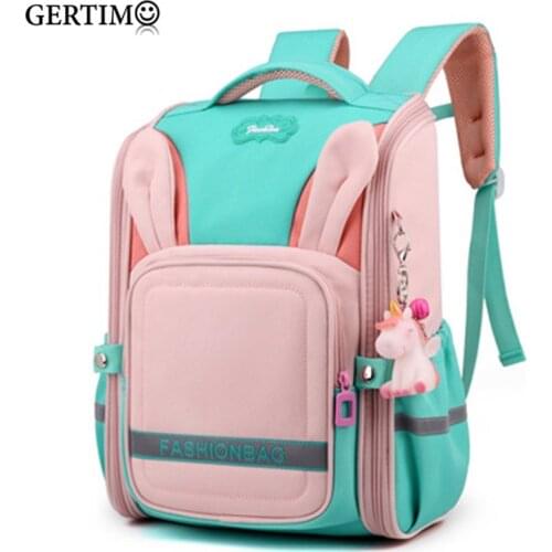 Large Capacity orthopedic Schoolbags for Kids Boy Girl Cute Dinosaur Backpack Children Safety Backpack with Reflective Strips