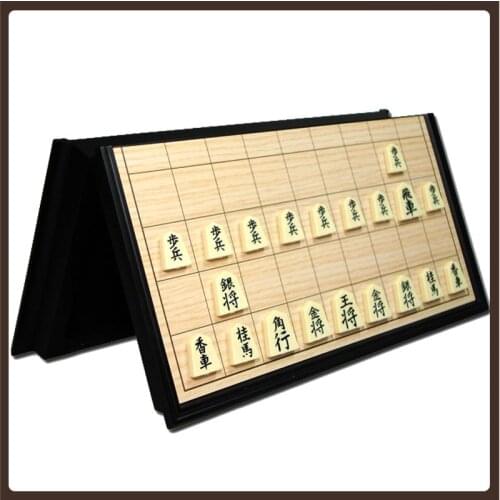 Portable Shogi Game Chess Decoration Professional Retro Classic Shogi Board Games For Adults Juegos De Mesa Chess Pieces Wood