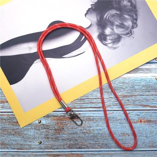 Simple hollow rope Mobile Phone Strap Lanyard for key phone Neck Strap cord For USB Flash Drives Keys ID Card keycord keychain