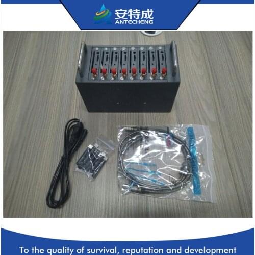 Antecheng Low price bulk sms 8 port gsm modem pool support SMS and imei change sms modem pool