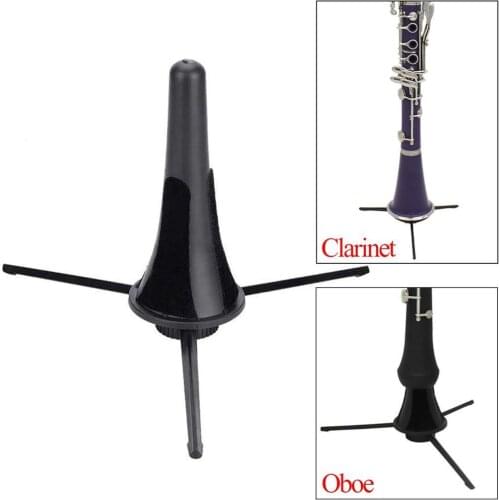 Foldable Clarinet Saxophone Tripod Clarinet Stand Portable Holder for Wind Instrument Saxophone Accessories & Parts Stand