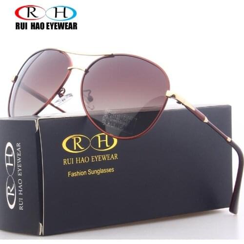 RUI HAO EYEWEAR Sunglasses Men Polarized Sunglasses Women Outdoor Retro Driving Glasses Women Designer Sun Glasses luxury