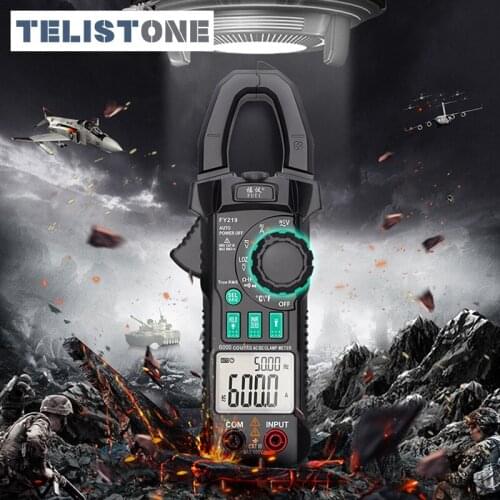 AC DC Current Digital Clamp Meters High Precision Multimeter True RMS Auto Range VFC Capacitance NVC Non contact Multimeter