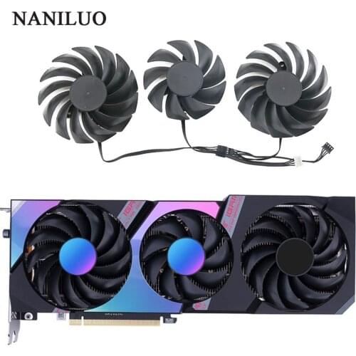 New Graphics FAN DC12V 4Pin RTX3070 RTX3080 for COLORFUL GeForce RTX 3070 3080 3060Ti iGame Ultra