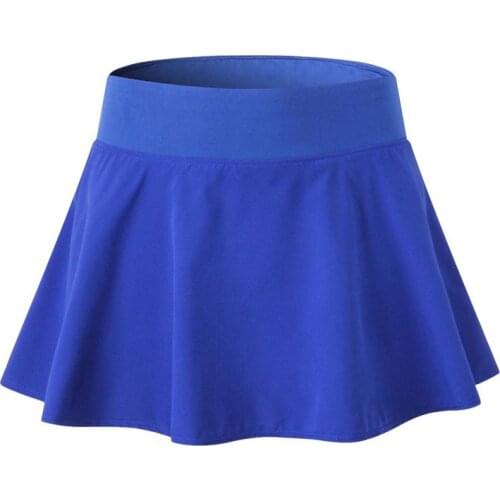 Women Athletic Quick-drying Workout Short Active Tennis Running Skirt With Built In Shorts