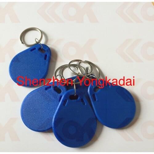 200pcs/lot RFID Tag 13.56MHZ FudanM1 keychain ABS Key Fob access control
