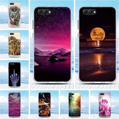 Case For Huawei Honor V10 Case Soft Silicone Matte Back Protector Phone Cases For Huawei View 10 Case Huawei Honor V10 Cover Bag