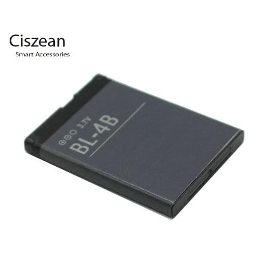 Ciszean 1x BL-4B 700mAh Smart Phone Replacement Battery For Nokia 2505 3606 3608 2670 2660 2630 5000 6111 7070 7088 7370 ect