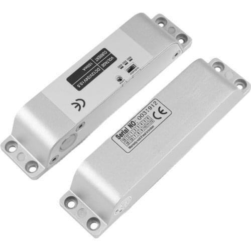 KINJOIN 800kg 1800lbs Electric Bolt Lock With Door State Detection Output Point and Timer Drop Bolt Lock Fail-Safe Electric Lock