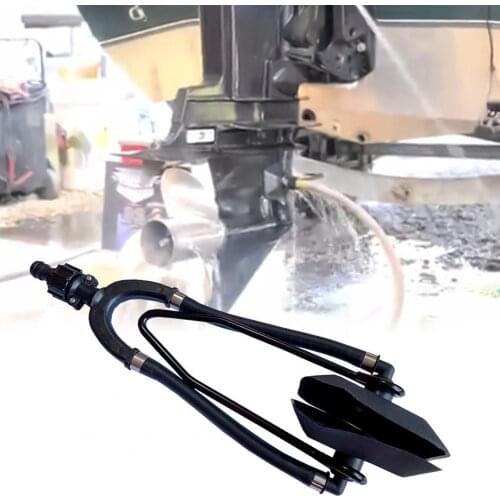 Dual Feed Motor Flusher for Boat Marine Engine Flushes Sand Rectangular Muff Ear Muffs Outboard Lightweight Engine Flusher