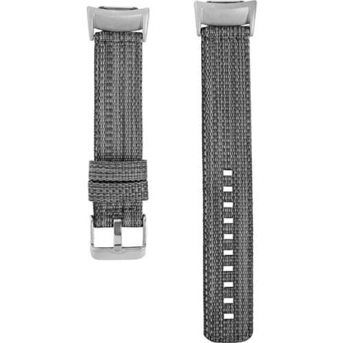 Canvas Nylon Watchband for Samsung Gear Fit 2 SM-R360 / Fit2 Pro SM-R365 Watch Band Sports Strap Wrist Belt Bracelet