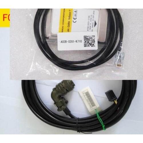 A06B-6130-H002/Motor power line/F06B-0001-K022/7M Cable connector A02B-0281-K710 A15B-0001-C106 Ethernet card connector