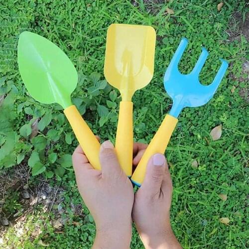 Creative Kids Gardening Tool Set Childrens Multi-function Planting Tools for Beach Garden new