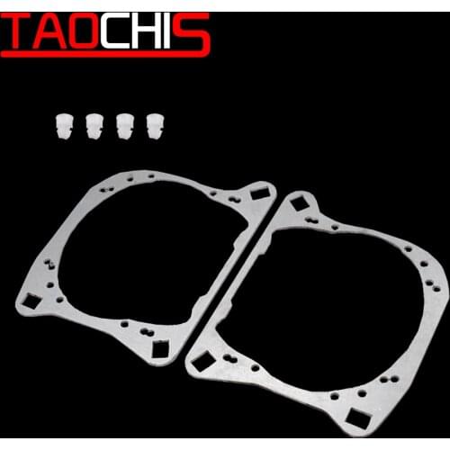 Taochis Car Styling frame adapter module set DIY Bracket Holder for GEELY EMGRAND EC7 2014-2016 Hella 3r 5 Projector lens