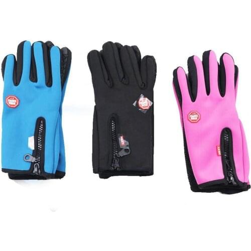 2021 New Warm Ski Gloves Mens And Womens Winter Ski Fleece Waterproof Snowboard Gloves Touch Screen Snow Motorcycle Warm Glove