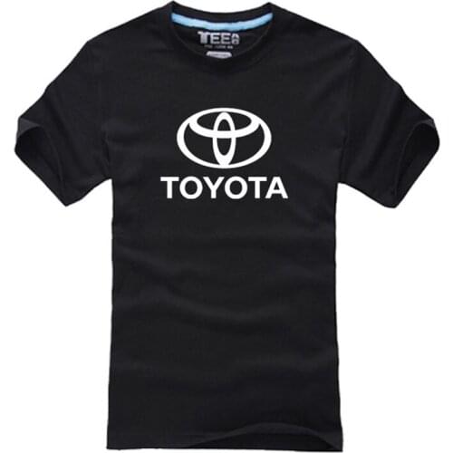 2021 new Summer for Toyota logo T-shirt cotton casual short-sleeved T-shirt