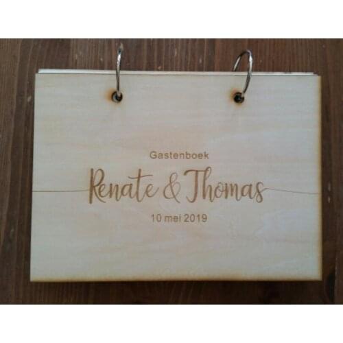 Modern Wedding Guest Book Wooden Wedding Guest Book Wooden Guestbook livre d'or Personalised Guest Book