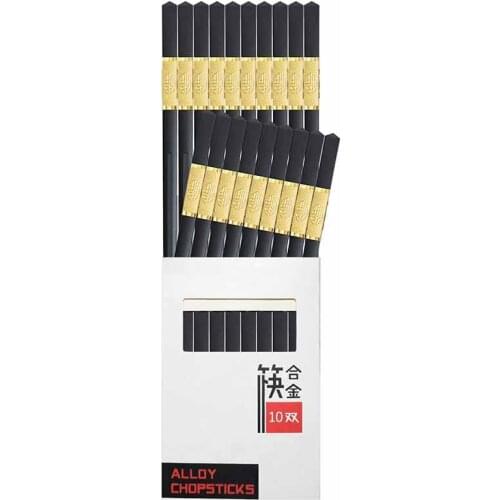 Alloy Chopsticks Household Chopsticks Antiskid and High Temperature Resistant Alloy Chopsticks