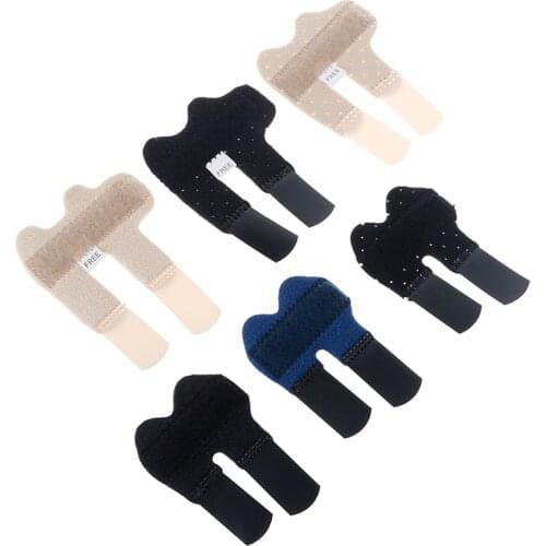 1Pcs Pain Relief Composite Brace Corrector Support With Adjustable Tape Bandage material Finger Splint Fracture Protection