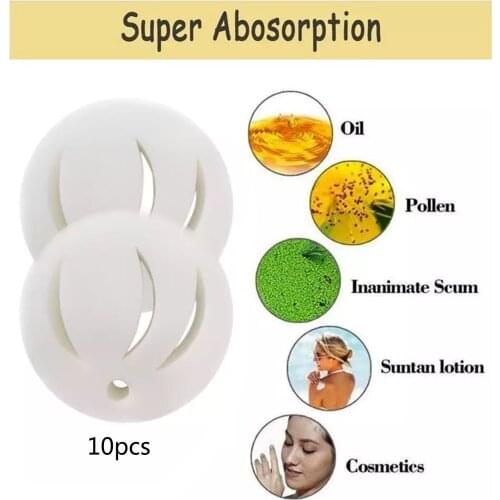 10/16x Oil Absorbing Scum Sponge Grime Clean for Hot Tub Maintenance Kit